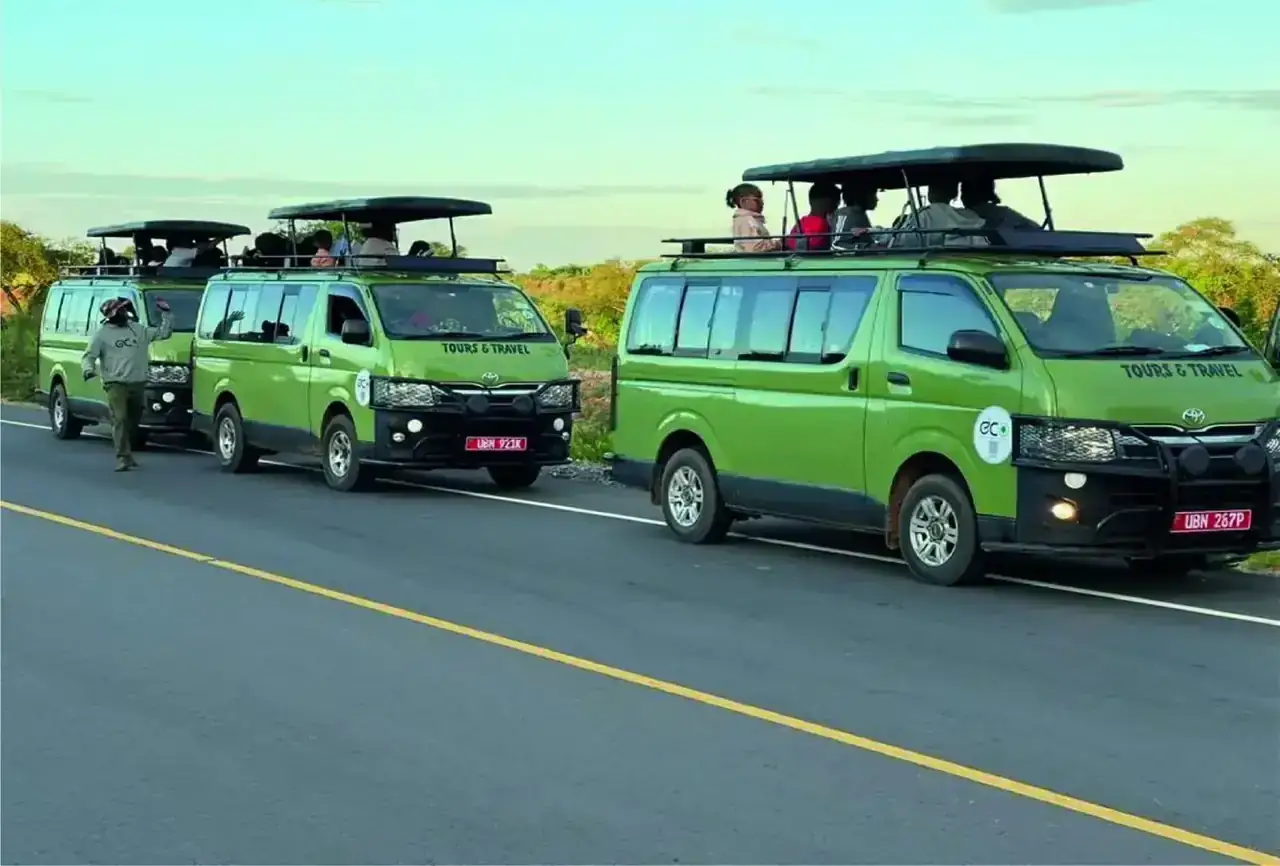 Toyota Coaster Bus rental in Uganda