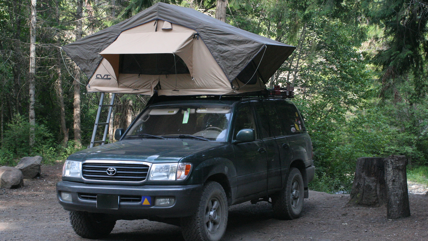 Rwanda car hire with camping gear